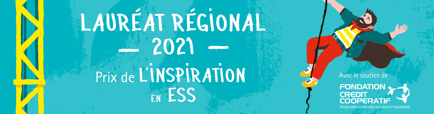 Bandeau Laureat Regional - 2021 - Prix Inspiration ESS